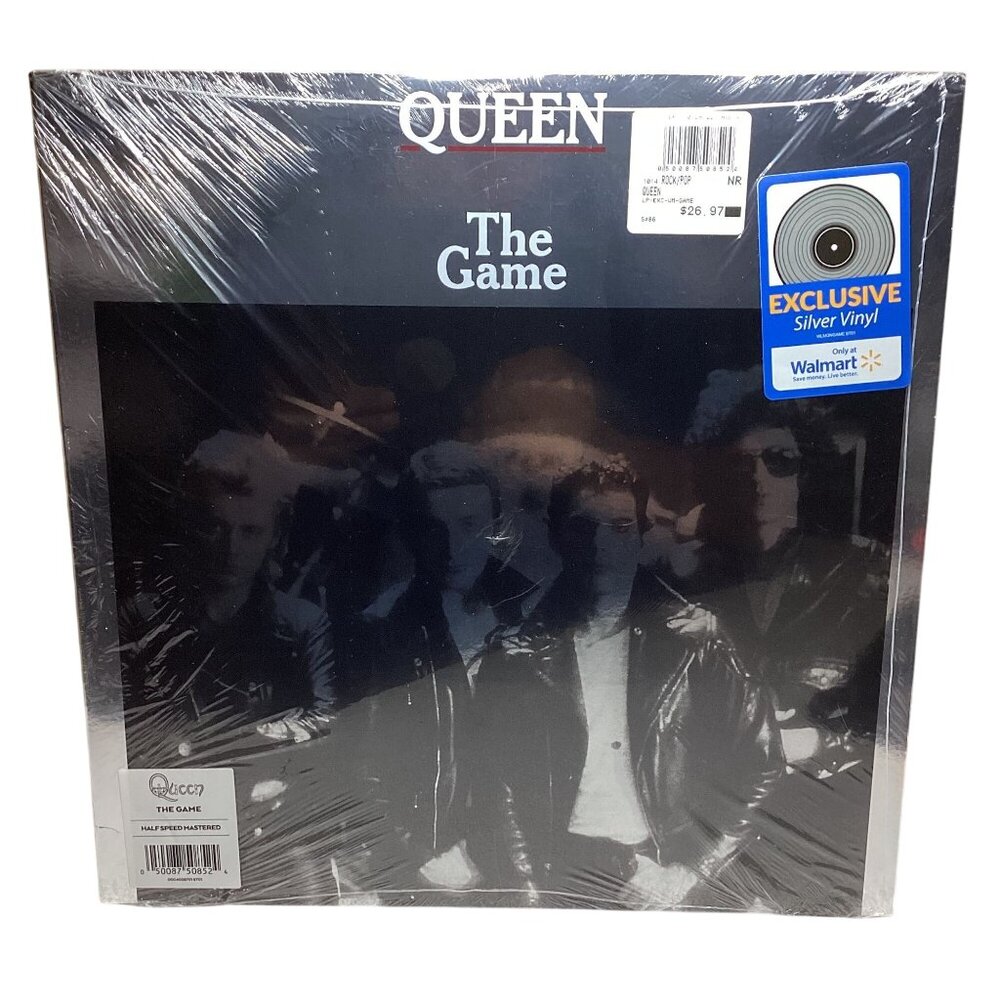 QUEEN The Game Silver Vinyl LP Album Exclusive New Sealed